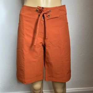 Immersion Research Penstock Boardshorts Women’s Size 12 Orange 10” Inseam NWOT